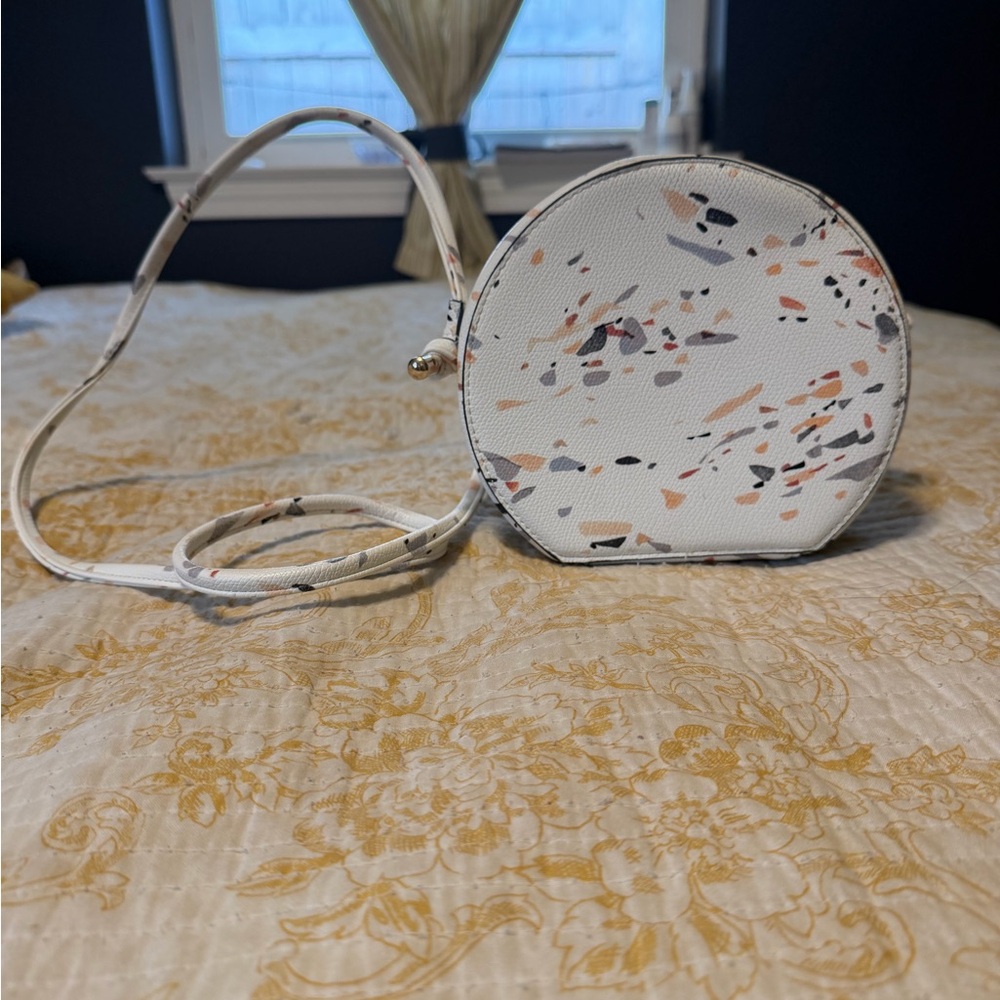 Stylish White Patterned Women's Purse from A New Day